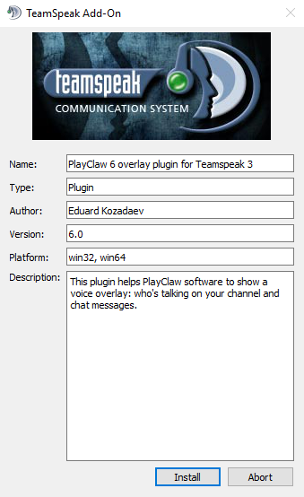 Control plugin ts3 ошибка